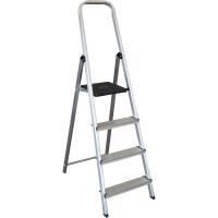 Tijera de 8 Escalones de Aluminio Plata de 366 cm de Altura con 150 kg de Capacidad de Carga - details 6