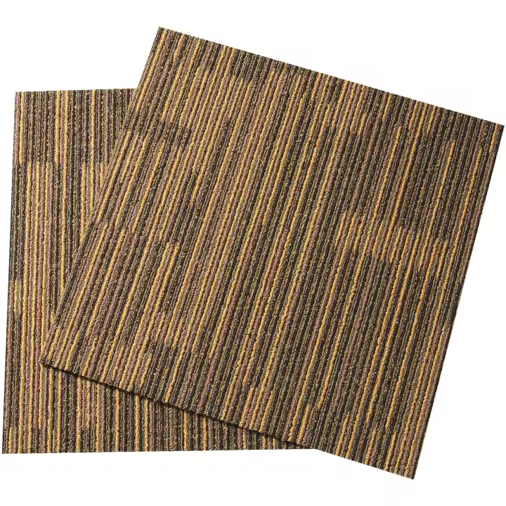 SucceBuy Azulejos de alfombra reutilizables, cuadrados acolchados suaves con acolchado, fácil instalación, bricolaje para dormitorio, sala de estar - 1