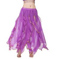Gasa española para mujer, borlas brillantes, vestido largo, disfraces de actuación, accesorios de danza del vientre - details 6