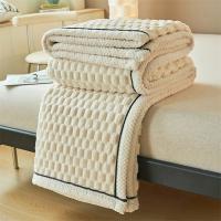 Manta cálida de franela para dormir, mantas de forro polar para la cama, acolchada, gruesa, cálida, suave y cómoda, para el hogar, Otoño e Invierno - details 14