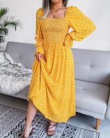 Vestido Maxi Floral de Alta Calidad y Lujo Elegante Estilo Kpop para Mujeres Ideal para Fiestas - details 1