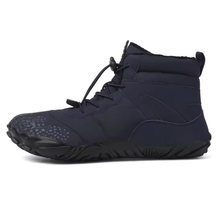 Botas de nieve para hombre y mujer, zapatos de invierno, piel cálida, impermeables, antideslizantes, zapatillas de deporte informales para exteriores - 1