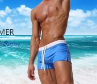 Traje de baño de verano 2025, pantalones cortos para hombre, pantalones cortos de playa para nadar, traje de baño para hombre, bañadores, mayo de Surf, pantalones cortos de baño para hombre - details 1