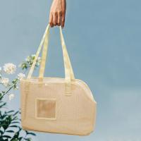 Bolsa de transporte multifuncional de malla para perros, bolso de transporte para mascotas antiescape de gran capacidad, bolsa de viaje plegable y transpirable para mascotas al aire libre - details 5