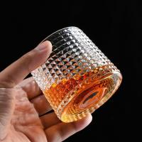 Vasos de Whisky giratorios con Base, vaso de cristal de Ron giratorio de 360 grados para cóctel y fiesta - details 5