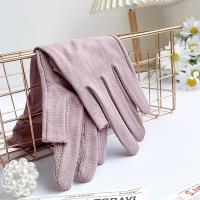 Guantes de protección solar Anti-UV para mujer, guantes finos y transpirables para montar a caballo, guantes para conducir con pantalla táctil alargada para verano al aire libre - details 7