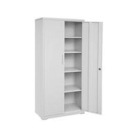 Archivador de Oficina Multifuncional Armario de Acero con 2 Puertas Almacenamiento para Sala de Estar Gris Mate OMC013G01 - details 16