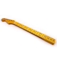 Cuello de Guitarra Eléctrica de 6 Cuerdas V-Glory Brillo Alto Amarillo 21 Fretes Mapa de Canadá - details 2