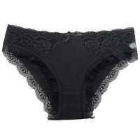 Calzoncillos de algodón para mujer, 5 unidades/juego, bragas de encaje, bragas sin costuras, lencería - details 5