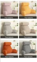 Almohada de Lumbar de Poliéster 100% Cojín de Estudio de Lectura con Bolsillos y Apoyo de Brazo para Cama, Sofá, Silla de Oficina - details 12