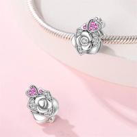 Abalorio Original de Plata de Ley 925 para mujer, abalorio de alta calidad adecuado para pulsera DIY, cuentas de amor para el Día de San Valentín, regalos de joyería para fiesta, nuevo - details 75