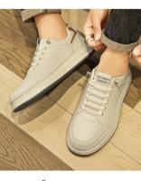 2025 Nuevo blanco limpio para hombres guapos y refrescantes para zapatos de moda versátiles e informales diarios - details 12