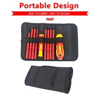 10PCS Destornillador Magnético Alta Dureza Extraíble Ciruela Hoja Destornillador Electricista Profesional Set - details 2