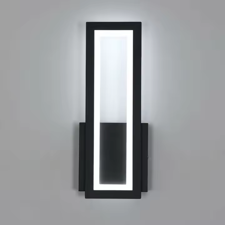 Lámpara de Pared LED Moderna Rectangular de 17W Luz Blanca Fria de 6500K - 1