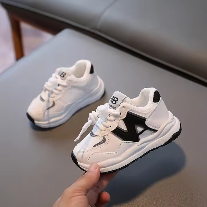 Zapatillas de Malla Primavera-Otoño Comodidad para Niños Pequeños Zapatos de Correr suaves - 1
