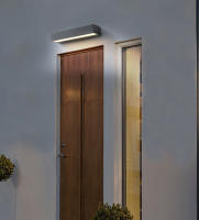 Luz led de pared de una palabra para exteriores, luz de pared impermeable para villa, puerta de jardín, luz frontal, luz de arandela de pared para exteriores - details 3