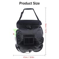 Bolsa de agua con calefacción Solar para ducha de acampada, equipo de baño portátil para acampar, senderismo y escalada, 20l - details 0