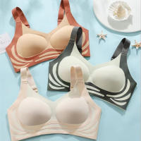 Sujetador Sin Costuras Para Mujer Talla Grande Con Pecho Pequeño Push-up Deporte Yoga Sin Borde Suave Soporte Bra Asa Ajustable - details 2