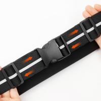 Riñonera de nailon para correr, riñonera deportiva ajustable reflectante con cremallera, riñoneras impermeables para correr, corredores atléticos - details 9
