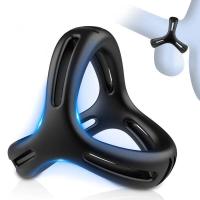 Leten-Anillo de silicona reutilizable para agrandar el semen, eyaculación retardada, juguetes sexuales para erección, suministros para adultos - details 14
