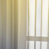 Cortinas de poliéster translúcidas frescas para sala de estar, dormitorio, comedor - details 3