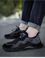Zapatillas de Moda para Hombres al Aire Libre Zapatos Deportivos Transpirables Antideslizantes de Malla de Verano Calzado Casual de Marrón - details 17