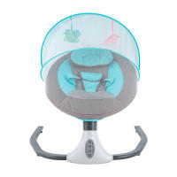 Balancín para bebé, electrónico, mecedora Bluetooth, columpio para música USB y juguetes para 0-12meses, 3-12kg - details 1