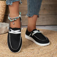 Zapatos Deportivos vulcanizados para mujer, zapatillas planas informales, a la moda, primavera y otoño, 2023 - details 3