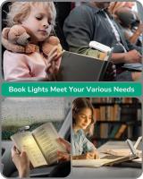 Book Light LED USB Rechargeable Reading Light Eye Protection Night Light Portable Clip Desk Light Bookmark Read Light - details 5