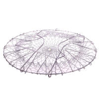 1 Uds. Cesta para freír plegable de acero inoxidable, cesta para cocinar, nueva cesta para freír telescópica, cesta de cocina multifuncional - details 4