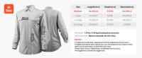 Chaqueta de soldadura de algodón resistente a las llamas SucceBuy - Talla M, 7 oz. Equipo de seguridad resistente al calor con cierres de metal - details 6