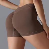 Pantalones cortos de yoga sin costuras para mujer, pantalones cortos deportivos que levantan los glúteos, transpirables, de secado rápido - details 23
