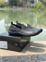 Zapatos de cuero de los hombres de cuero genuino hueco transpirable retro zapatos casuales suela suave un pedal perezoso versátil tacón plano zapatos Doudou - details 23