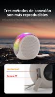 Nuevo 2025 altavoz bluetooth transfronterizo de alto valor mini subwoofer de audio de luz ambiental bluetooth al aire libre audio pequeño - details 9