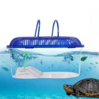 Contenedor de plástico portátil para el hogar, práctico contenedor de reptiles con mango, tarro de araña, tanque de tortuga, Habitat - details 5