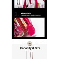 Mochila de Lujo Leten Diseño Creativo de Bolso Madre Transparente Tendencia de Bolso de Hombro para Mujeres Lining de Cuero Exterior de PVC/Vinilo - details 6