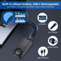 Wsdcam Alarma de Bicicleta Anti-Robo Activada por Vibración Remota Sirena Inalámbrica de 113dB - details 4