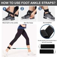 Juego de bandas de resistencia, cuerda de tracción de tensión para hombres y mujeres, bandas de ejercicio para Fitness, gimnasio en casa, equipo de entrenamiento de fuerza - details 5
