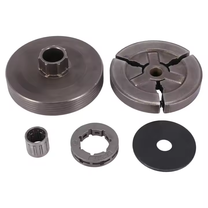 Tambor de embrague, embrague, llanta de piñón y rodamiento de agujas, apto para motosierra China 4500 5200 5800 - 1
