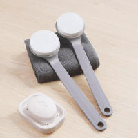 1 Uds aplicador de loción cepillo corporal de baño cepillo acolchado con mango de largo alcance autoaplicación para la espalda pies crema para la piel protector solar - details 5