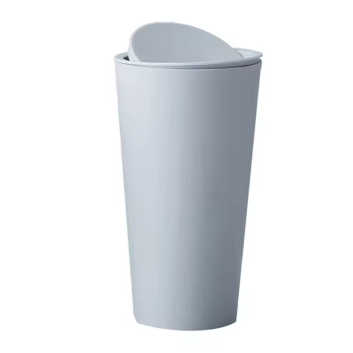 Mini cubo de basura de escritorio, organizador de oficina, almacenamiento para el hogar, contenedor de basura de mesa, barril de - 1