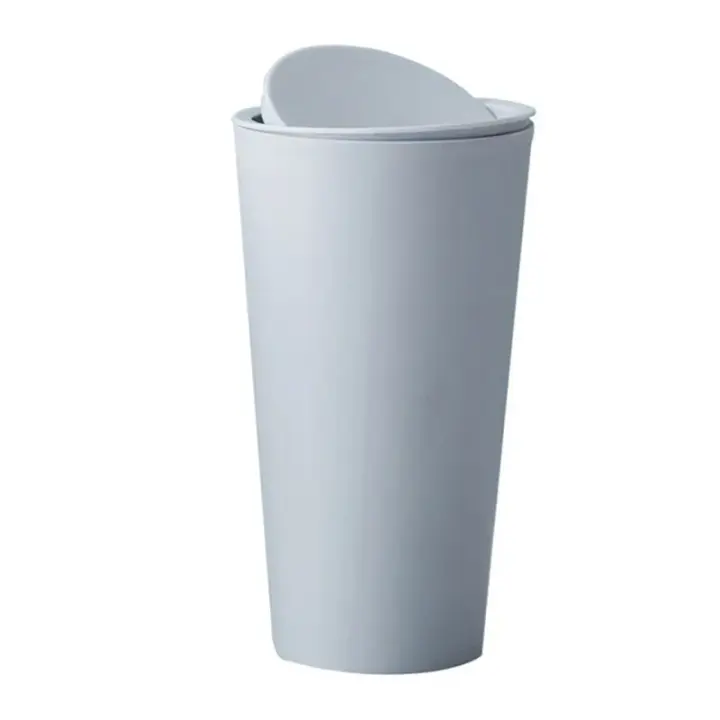 Mini cubo de basura de escritorio, organizador de oficina, almacenamiento para el hogar, contenedor de basura de mesa, barril de - 1
