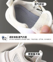 Nuevas Sandalias de Malla para Niños en Verano Suela Suave Medio Zapato de Playa con Concha - details 3