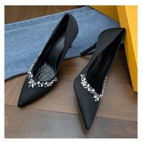 Sandalias de tacón alto con Punta de Cristal para mujer, Zapatos de Boda y Fiesta, Primavera, Otoño - details 15