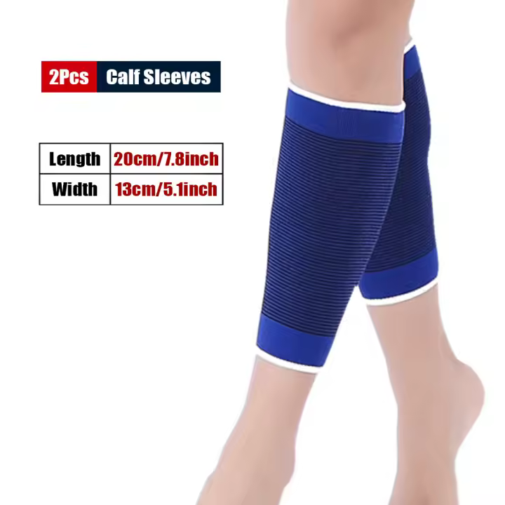 1Pair Sports Knee Brace Support Elastic Leg Compression Sleeve for Basketball Volleyball Running Walking Joint Pain Recovery - 1