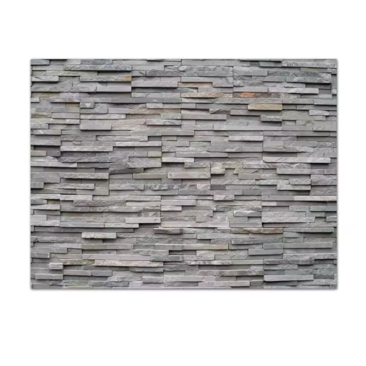 Fondos de pantalla de vinilo autoadhesivos modernos personalizados para decoración de sala de estar, papel de contacto de lona, panel de decoración para el hogar, diseño de paredes de piedra de ladrillo, renovación de muebles, rollo de pared - 1