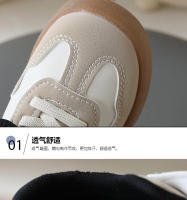 Nuevos Zapatillas de Cuero para Niñas Primavera-Otoño Deportivas Blancas para Niños Pequeños - details 2
