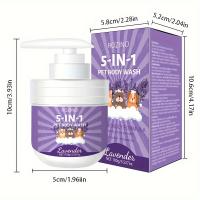 Champú para Mascotas Rozino Lavanda 100g Fórmula Suave y No Irritante para Todos los Tipos de Piel - details 1