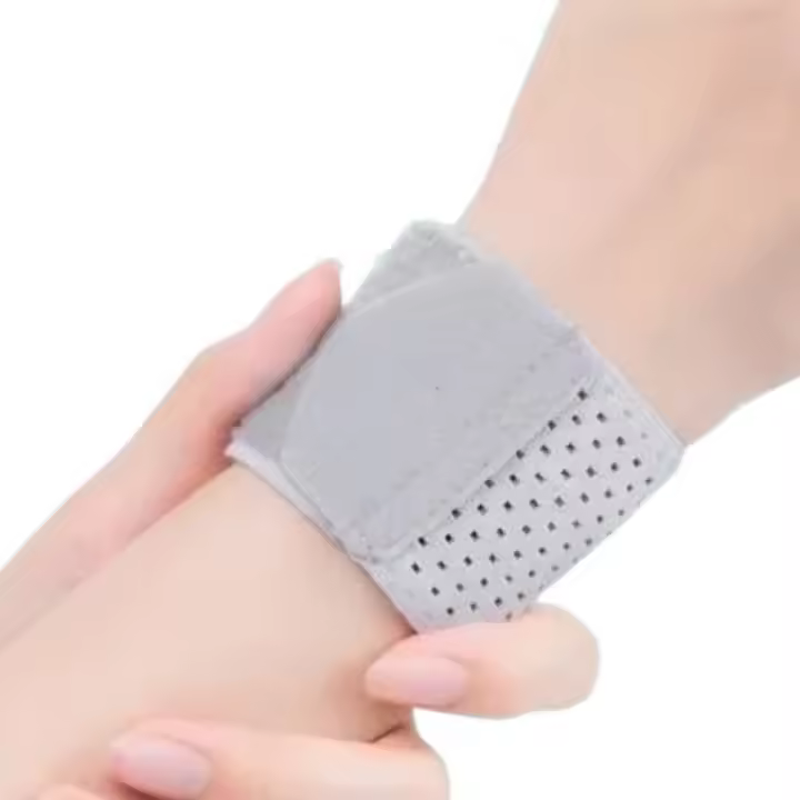 Muñequera deportiva ajustable para gimnasio, muñequera ajustable suave de compresión, transpirable, difícil de pilling, banda de fuerza para Fitness - 1