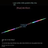 Pegatina de texto láser de siete colores para decoración de automóviles Ping An auspicioso para cuerpo de auto puerta trasera y parabrisas rasguños piezas de automóvil - details 8